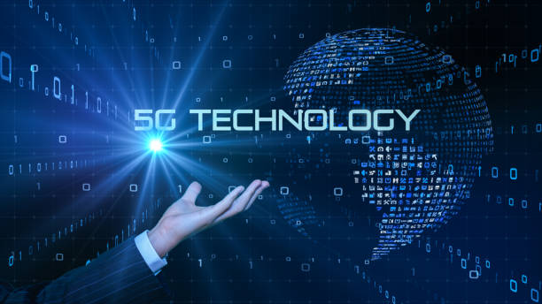 istock 5G and AI technology, Global communication network concept. 1196330998