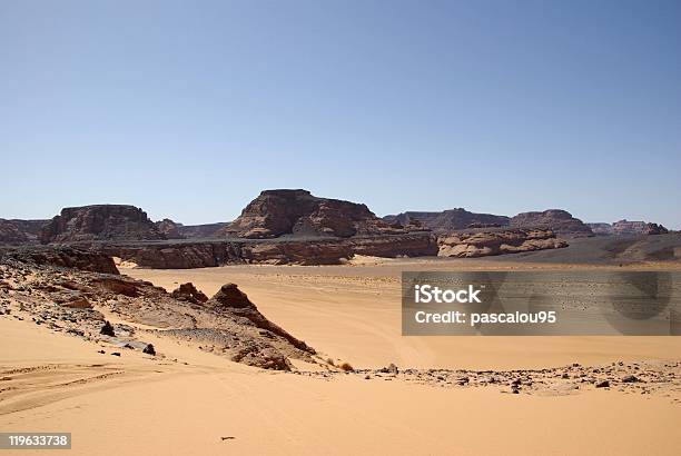 Landscape In Libya Stock Photo - Download Image Now - Africa, Arid Climate, Blue