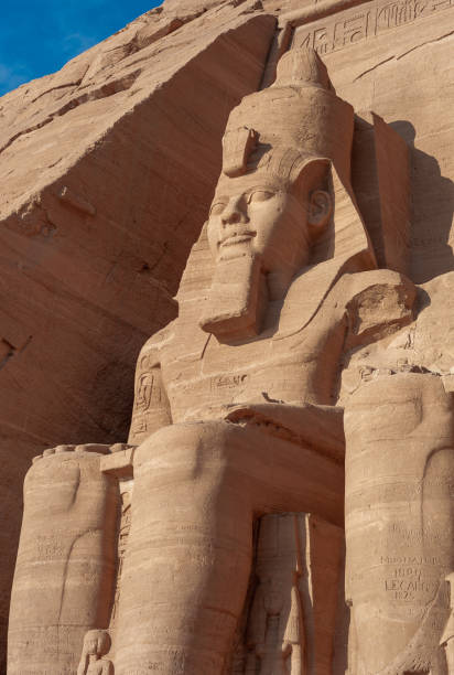 istock Abu Simbel - Statue of Ramesses II on the Great Temple 1196338991