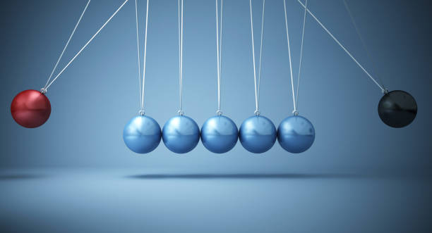 istock Close-Up Of Pendulum Over Gray Background 1196343736