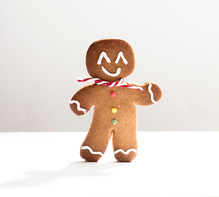 Happy gingerbread man