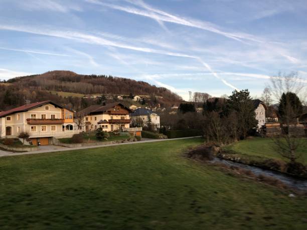 istock Houses in the Austrian countryside 1196344641