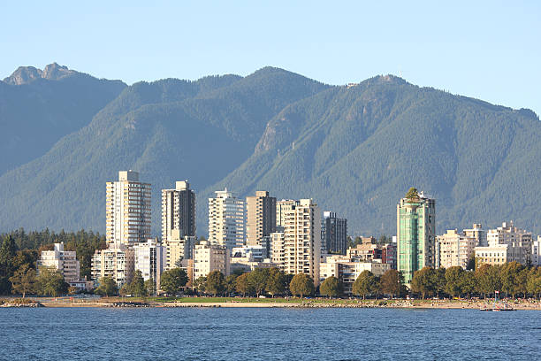 istock Vancouver's West End Condos and Mountains 119635244