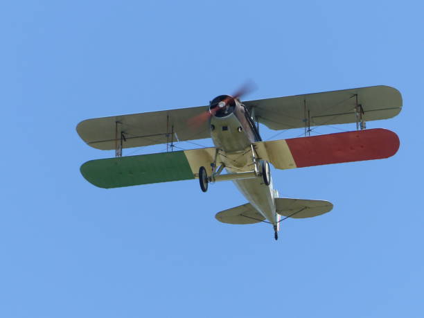 istock Plane Re-Enactment Great War on the Piave 1196353111