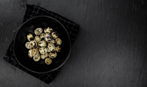 istock Fresh Quail Eggs as detailed close-up shot (selective focus) 1196355826