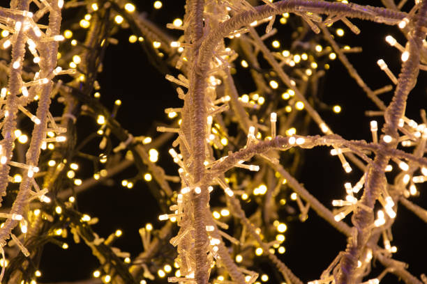 istock Bokeh lights abstract background, Background of Christmas light bokehs decorating 1196372041