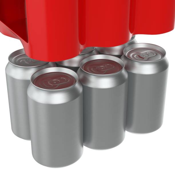 istock Pack of six soda cans 1196373169