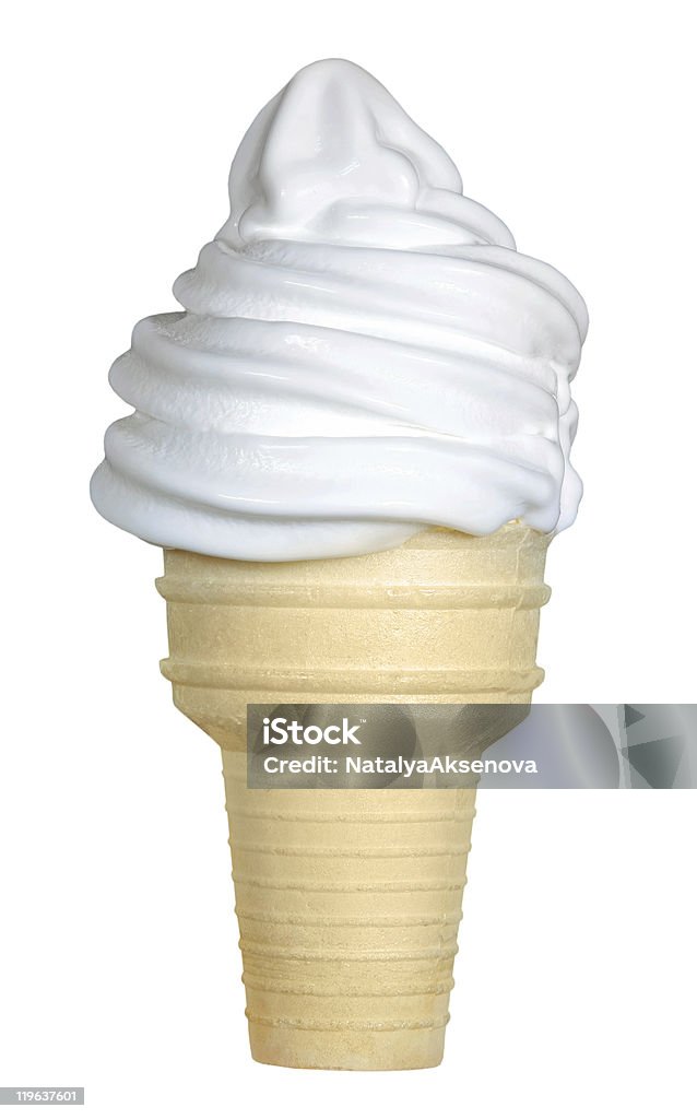 ice cream  Beige Stock Photo