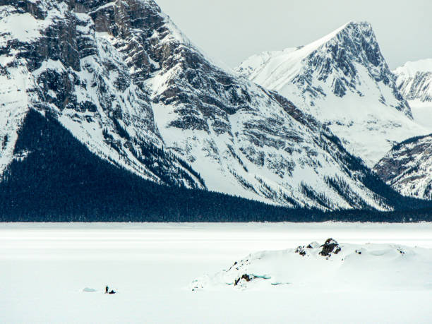 istock Upper Kananaskis Lake in Winter 1196380953