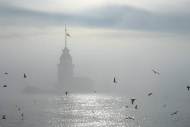 istock Maiden's Tower of istanbul 1196385152