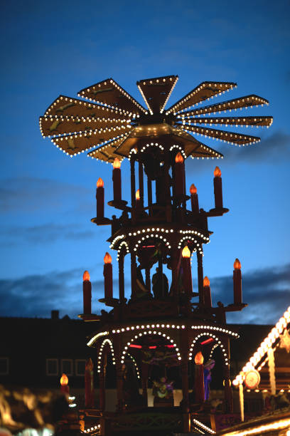 istock Christmas carousel in Germany. 1196386514
