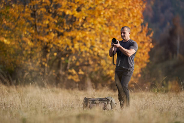 istock Professional nature photographer 1196387478