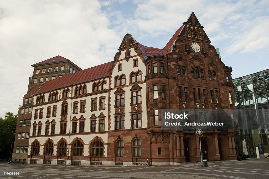 Old townhouse in Dortmund  Architecture Stock Photo