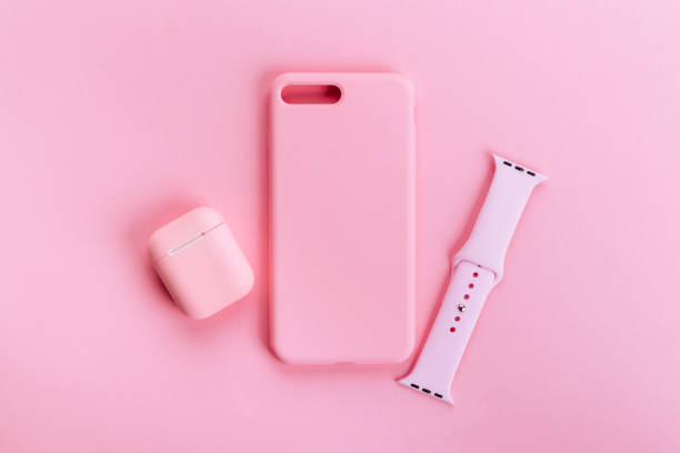 istock Up to date technology.Top view of diverse personal accessory 1196391180