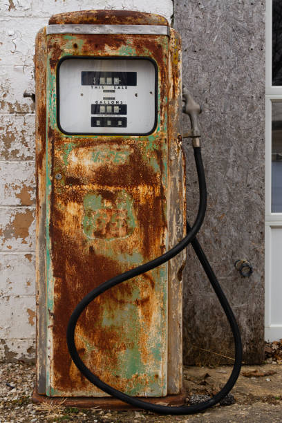 istock Old Gas Pump 1196391442