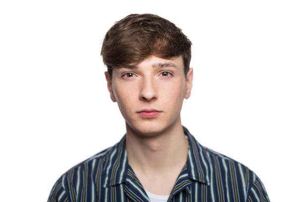 istock Young man looking seriously into the camera 1196391454