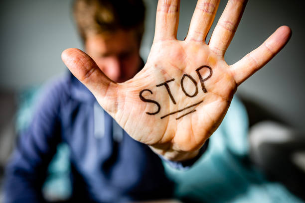 Hand Holding Protest Sign: SAY NO TO FASCISM