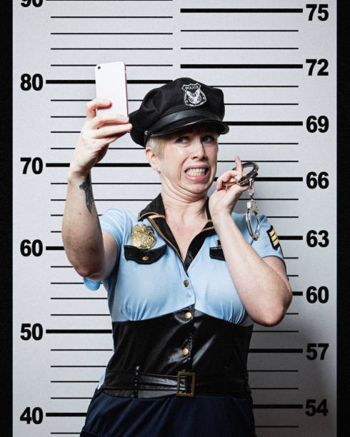 Portrait of a police officer.