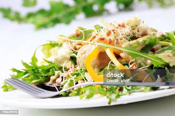 Sana Insalata - Fotografie stock e altre immagini di Alimentazione sana - Alimentazione sana, Antipasto, Cena