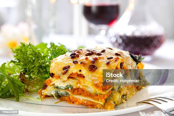 Lasagne Vegetariane - Fotografie stock e altre immagini di Lasagne vegetariane - Lasagne vegetariane, Lasagne, Verdura - Cibo
