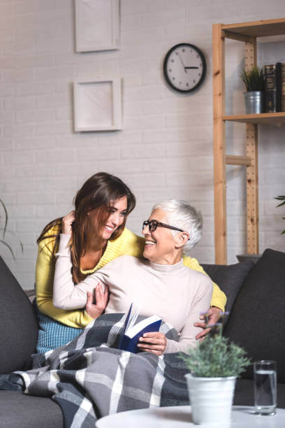 istock Love between grandma and granddaughter 1196406084