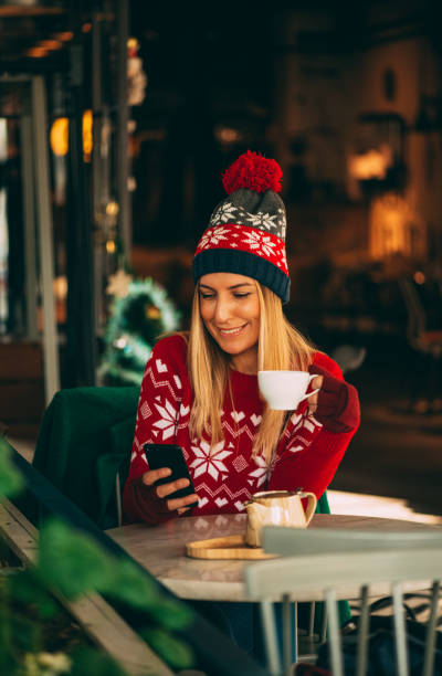 istock Cute Woman Texting on Smart Phone 1196408537