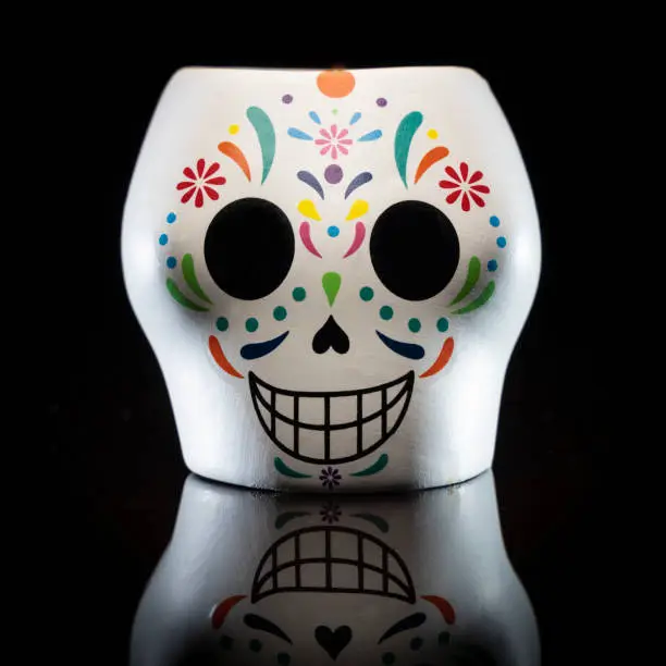 Photo of Day of the dead mexican skull