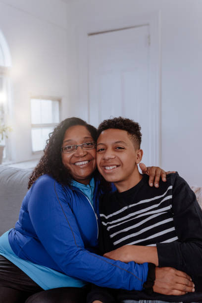 istock Mother and son together 1196426868