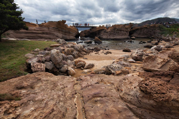 istock Yehliu Geopark landscape, Taiwan 1196431372