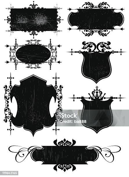 Frame Banner Vector Vector Illustration Frames And Banners For Design Stock Illustration ...