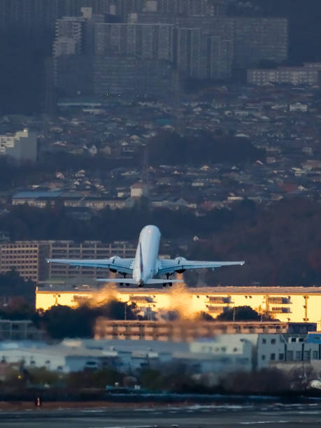 istock Take off from Osaka International Airport 1196434808