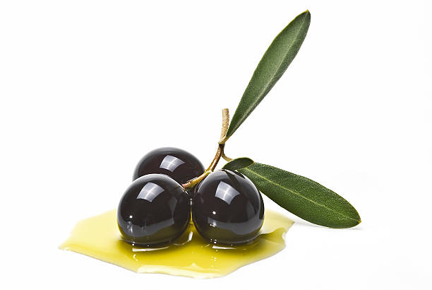 Black olives. stock photo