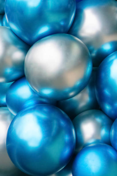 istock Beautiful festive background with great balloons 1196439604