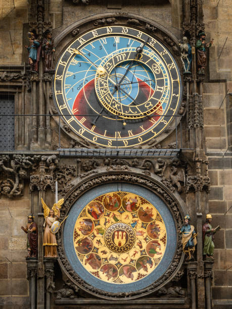 istock Astronomical clock on old town hall of Prague 1196472893