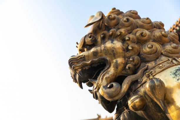 istock Beijing Forbidden City Copper Lions 1196478967
