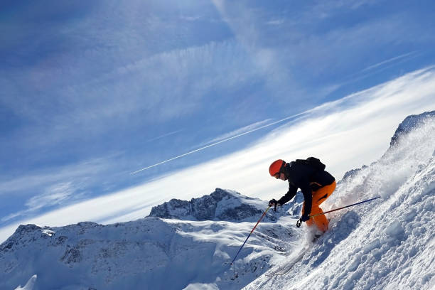 istock Extreme skiing in St. Anton, Austria 1196478969