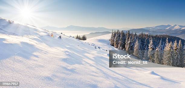 Winter Landscape Stock Photo - Download Image Now - Beauty, Beauty In Nature, Climate