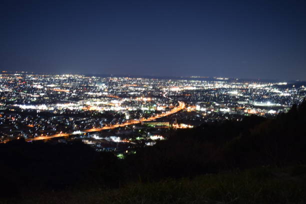 istock Yaizu-shi night view 1196484560