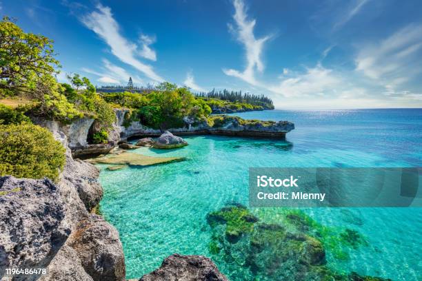 Tadine Bay Lagoon Maré Island New Caledonia Nouvelle Calédonie Stock Photo - Download Image Now