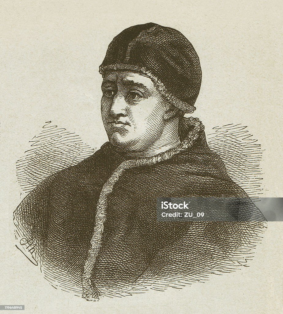 Papst Leo X - Lizenzfrei Erwachsene Person Stock-Illustration