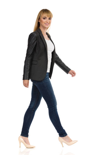 istock Smiling Office Worker Is Walking And Smiling 1196492011