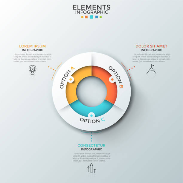 Infographic Style Sequential Split 2,400+ Circle Split Infographic Illustrations, Royalty-Free Vector ...