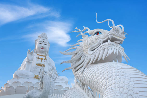 istock Wat Huay Pla Kang at sunset in Chiang Rai, Thailand 1196496830