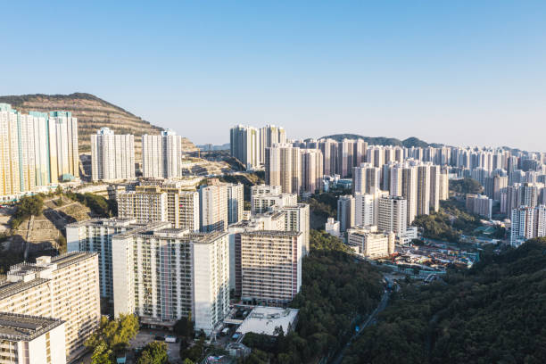 istock Hong Kong Kowloon District from Air 1196499129