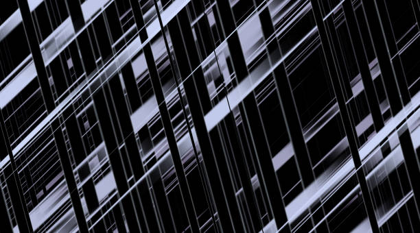 istock Abstract background imitating stripes of mirrors 1196501956