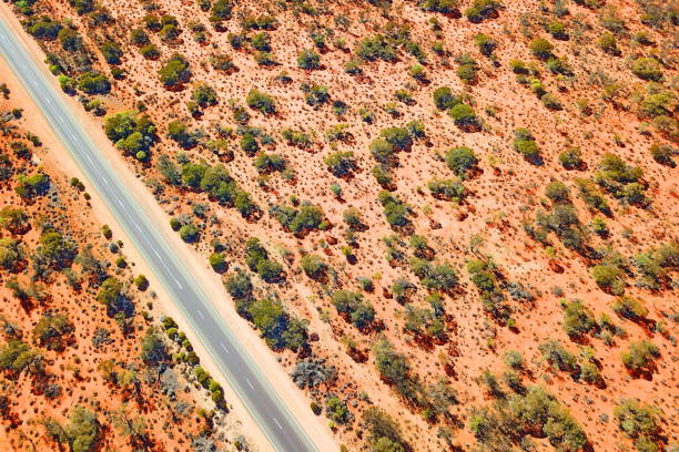istock Australian red outback from the sky 1196511801