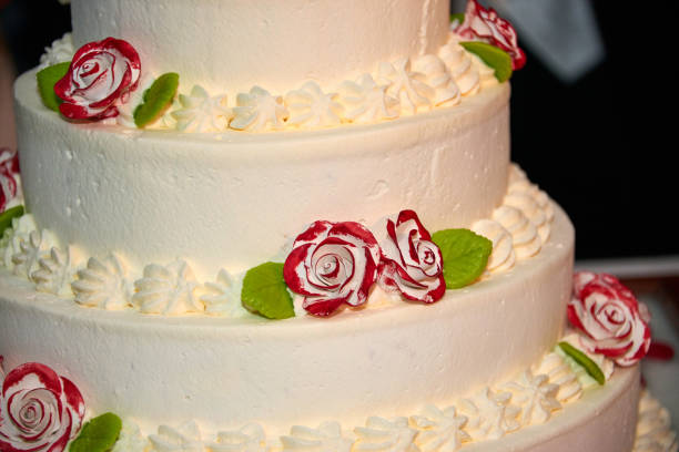 traditional wedding cake dessert