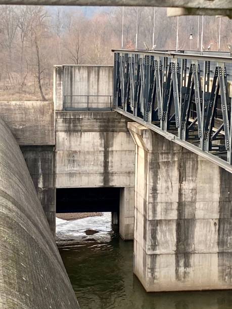 istock Dam on Olona River, northern Italy 1196515978
