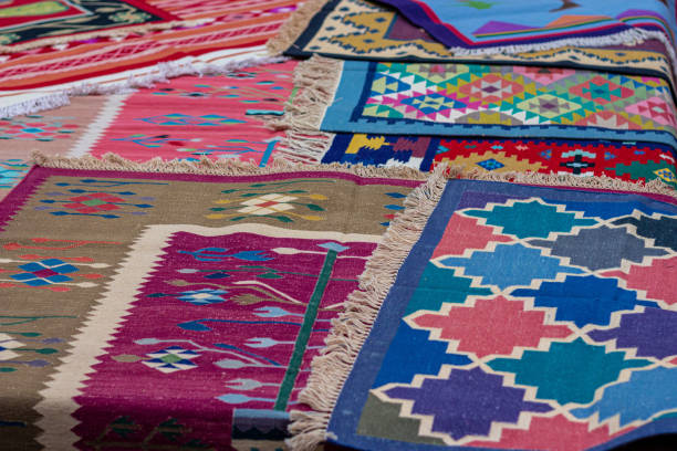 istock Traditional Rugs in Rajasthan 1196517236
