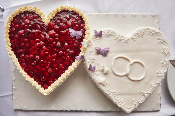 istock traditional wedding cake dessert 1196517856
